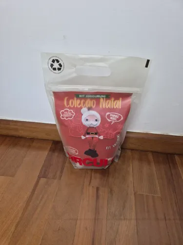 Kit Amigurumi Papai Noel Circulo