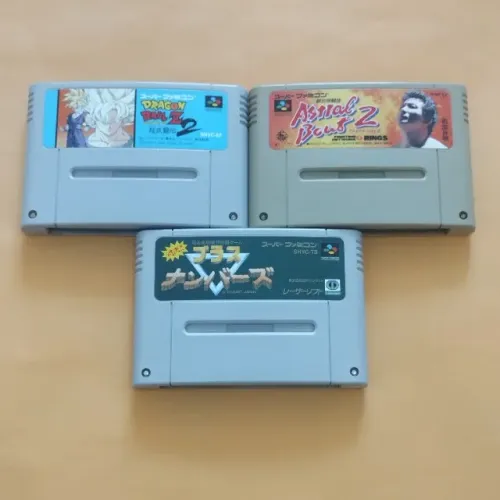 CARTUCHOS ORIGINAIS PARA NINTENDO SUPER FAMICOM - PREÇO UNITÁRIO