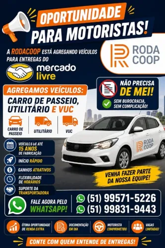 Agregamos veículos para fazer rotas