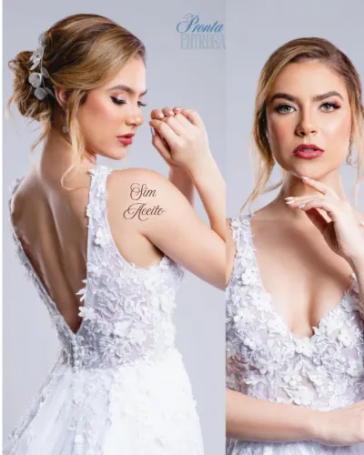 7 vestidos de noiva Novos, dá Coleção Viva la vida. Preço de oportunidade. 