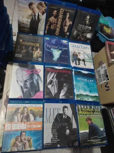 60 Blu Ray filmes diversos(originais)