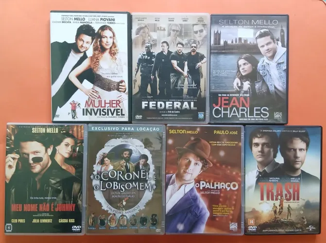 Dvd Cinema Nacional - Selton Mello - 7 Filmes
