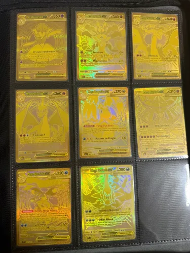 Carta Pokémon Coleção Douradas Mega Evolução NM PT