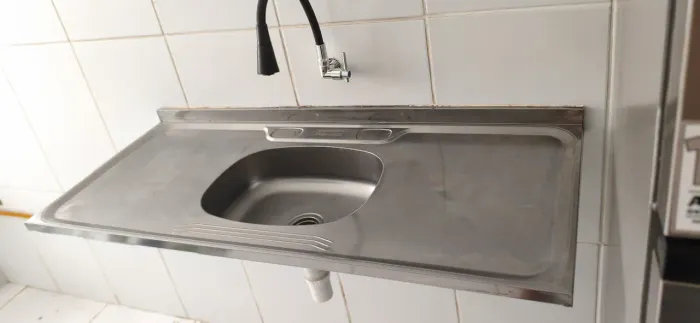 Pia de inox