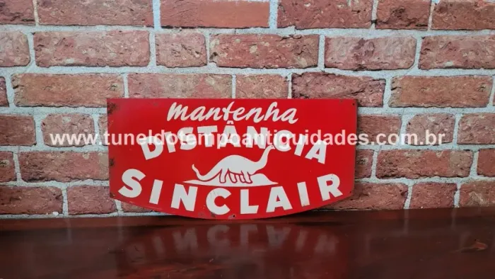 Placa Antiga Sinclair