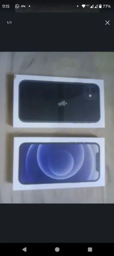 Caixas iPhone 11 e 12