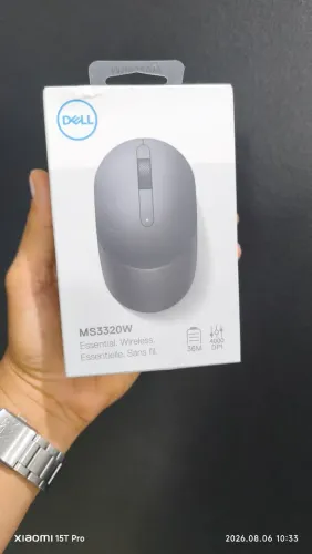 Vende novo lacrado Mouse sem fio Dell MS3320W cinza escuro