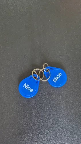 Chaveiro Tag de Proximidade para Portão Marca Nice (Par)