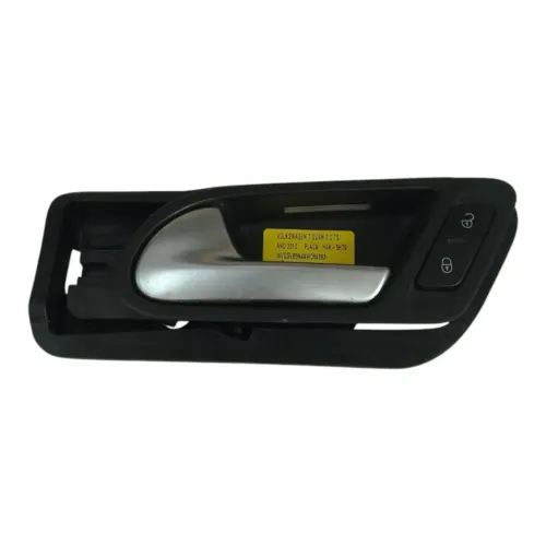 Maçaneta Interna Porta Dianteira Esquerda Vw Tiguan 2010/11 Preto Dianteira