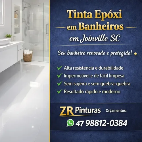 Pintura de banheiro e cozinha com epox 
