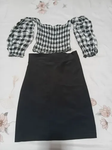Conjunto said e blusa