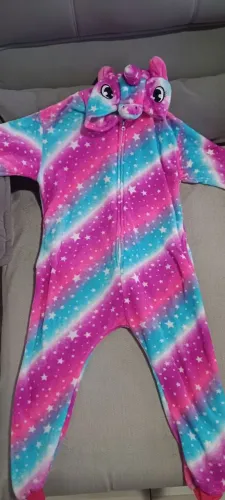 Pijama Fantasia Kigurumi Unicórnio 
