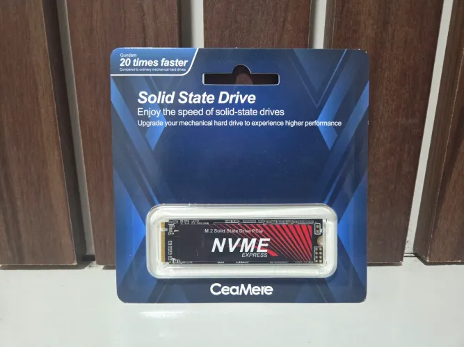 SSD NVMe M2 CeaMere 128GB PCIe Novo Lacrado Alta Velocidade