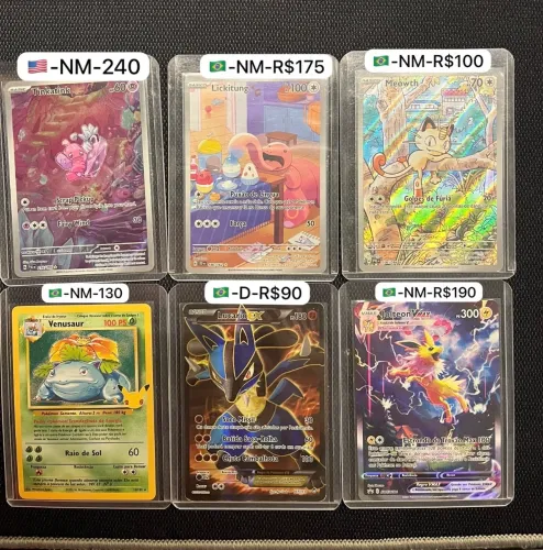 CARTAS POKEMON TCG EN & PT