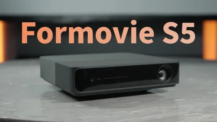 Projetor Formovie S5 Laser 1080p 4K 1100 ANSI Portátil