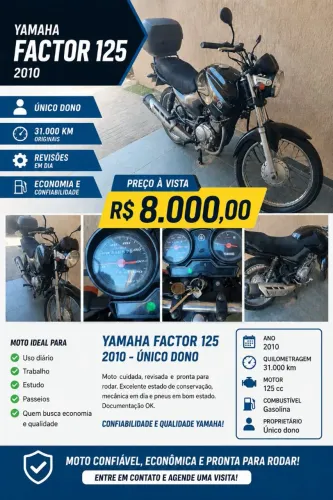 Yamaha Factor 125 2010