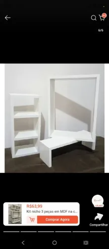 NICHOS DE MDF PARA BANHEIRO