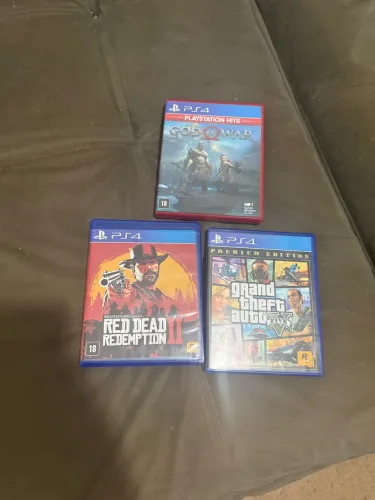 Lote jogos ps4