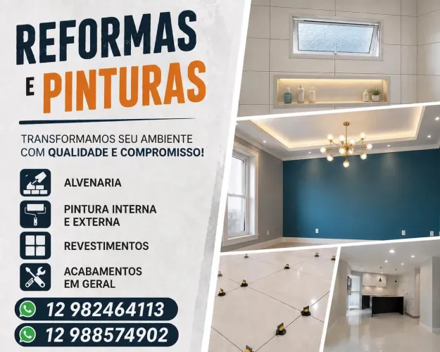 REFORMAS E PINTURAS