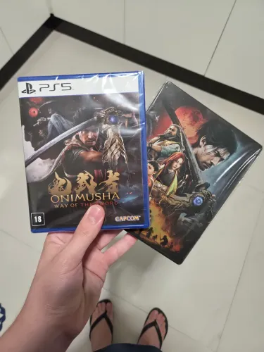 Onimusha Way of the Sword PS5 Steelbook BR Midia Fisica