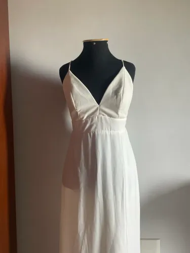 Vestido longo branco