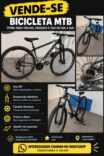 Vende-se bicicleta