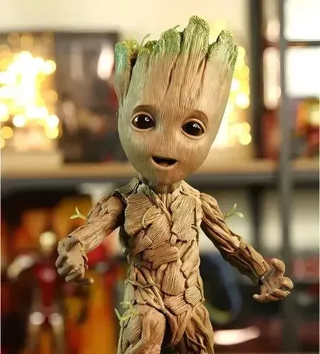 Boneco Groot Universe Marvel 45cm Mimo Toys Gigante Articulado Original
