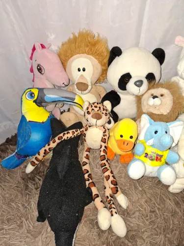 Kit Pelúcias Animais 