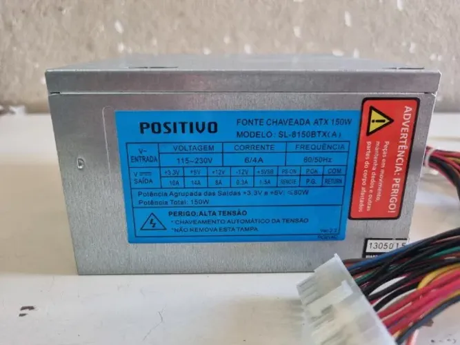 VENDO FONTE ATX POSITIVO PARA COMPUTADOR