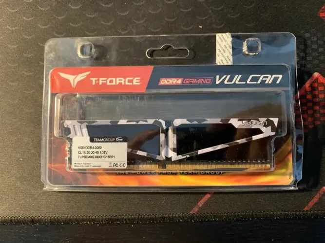 Memória RAM DDR4 8gb T-Force Vulcan