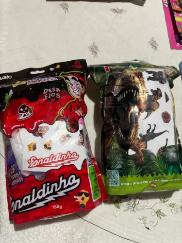 Kit massa pula pula de E.V.A, Enaldinho + Dinossauro ( venda apenas do kit )