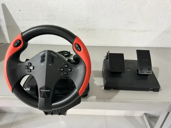Volante Gamer Multilaser JS087