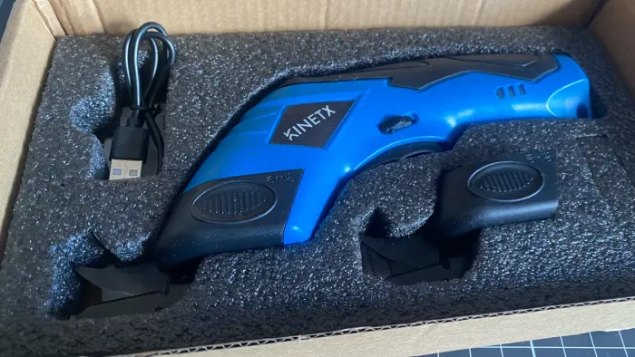 Tesoura elétrica com refil