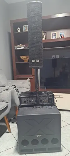 Som completo para música ao vivo ou som mecânico