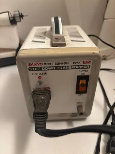 Transformador 100V Sanyo Japonês