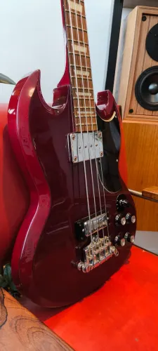 Baixo EpiPhone Eb-3 - Cordas Flatwound E Elétrica Modificada
