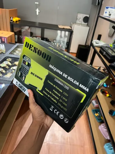 Máquina de solda lacrada, queima de estoque 