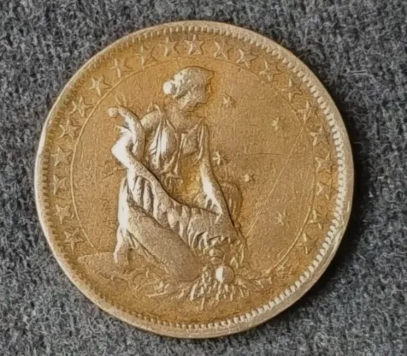 Moeda De 1000 Réis, 1927, Série Símbolo Da Fortuna