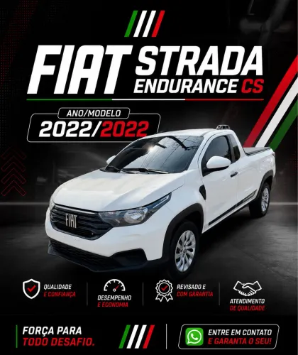 Fiat Strada Endurance 1.4 Flex 8V CS Plus 2022