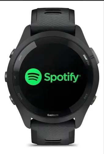 Relógio Smartwatch Garmin Forerunner Music 265 Amoled Preto/cinza
