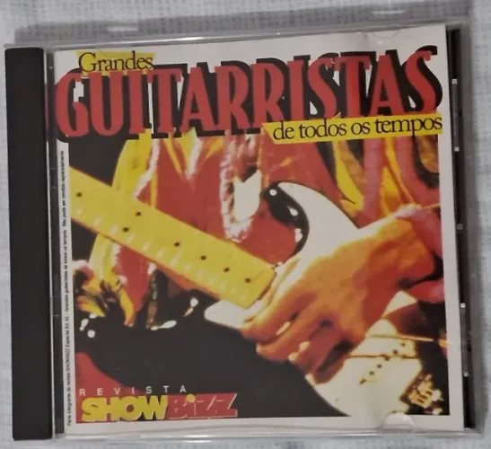 CD GRANDES GUITARRISTAS Revista ShowBizz P1994 Brasil