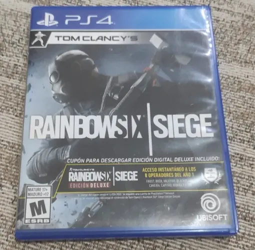 Jogo Rainbow Six Siege Ps4 Seminovo - Mídia Física Original - Português BR 