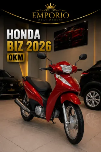 Honda Biz 125 2025 -88 / Pouco Rodada | Painel Digital | Freio CBS