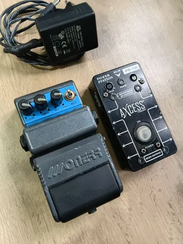 Pedal de Delay Onner DD2 Vintage + fonte Isolada Gianinni By Excess