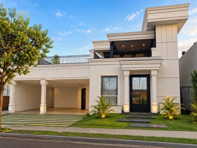 Sobrado à venda no Porto Rico Resort Residence, 5 suítes, 535 m², elevador, piscina e roof
