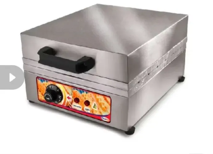 Máquina de crepe suíço no palito 220v nova