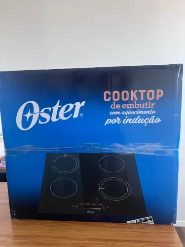Cooktop por Indução Oster, Touch Screen, 4 Bocas, 220V, OTOP402