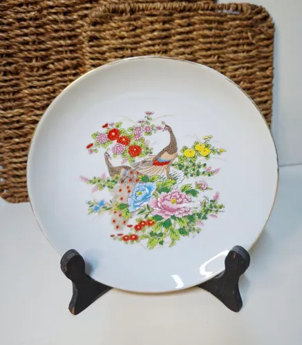 Prato chines em porcelana