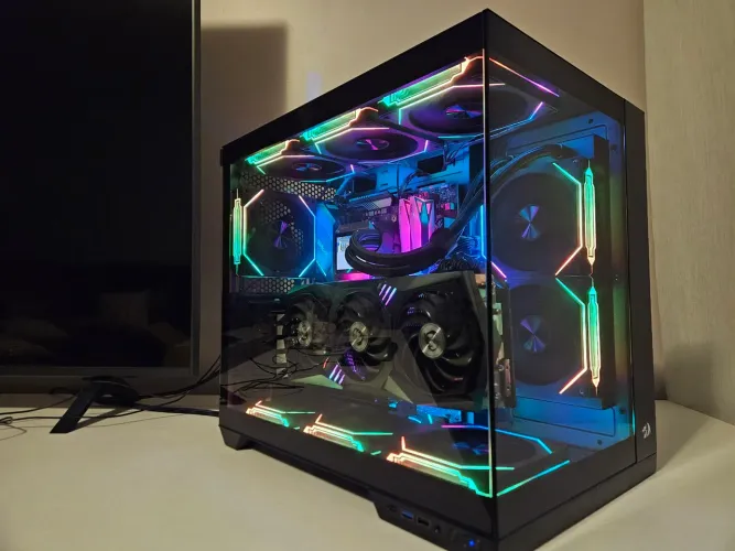 Pc Gamer Ryzen 7 5800x3d RTX 3080 10gb memória 16gb SSD 1tb