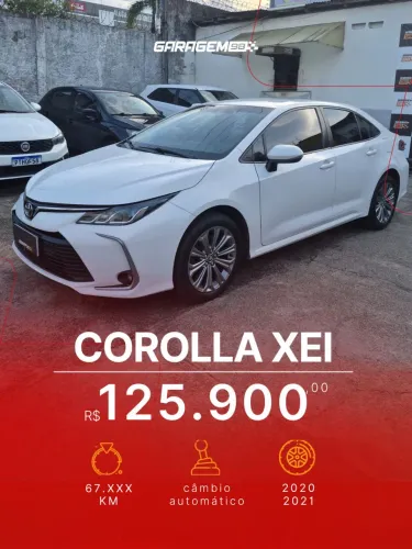 Toyota Corolla 2.0 XEI 16V Flex 4P Automatico 2021